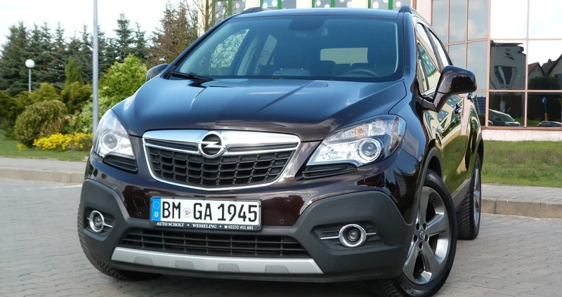 Opel Mokka cena 49999 przebieg: 93626, rok produkcji 2014 z Bełchatów małe 781